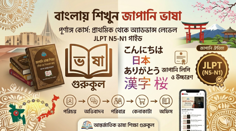 জাপানি ভাষা শিক্ষা