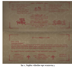 পারিবারিক নমুনা দাওয়াতপত্র বিশ্লেষণ-১