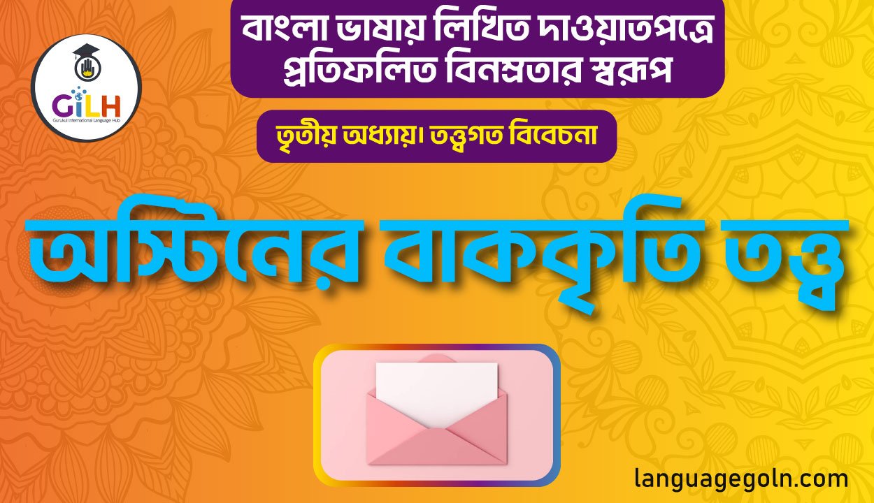 অস্টিনের বাককৃতি তত্ত্ব